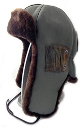 Головной убор на меху - шлем с завязками - Артикул 5257.канвас