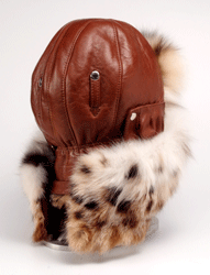 шлем меховой 6251--рысевидная кошка